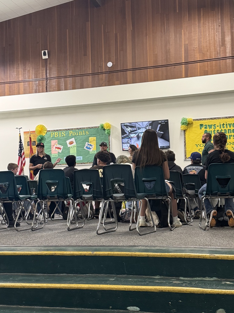 Career day at the Show Low Jr High School