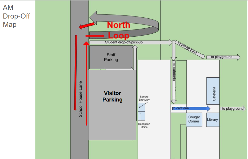 drop off map