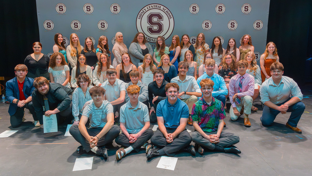 New Honor Society inductees