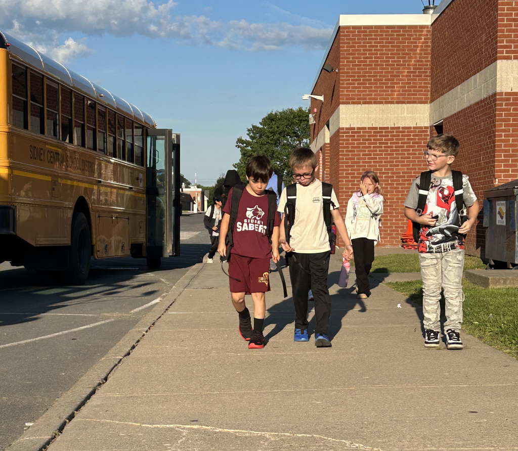 First day at Sidney CSD!