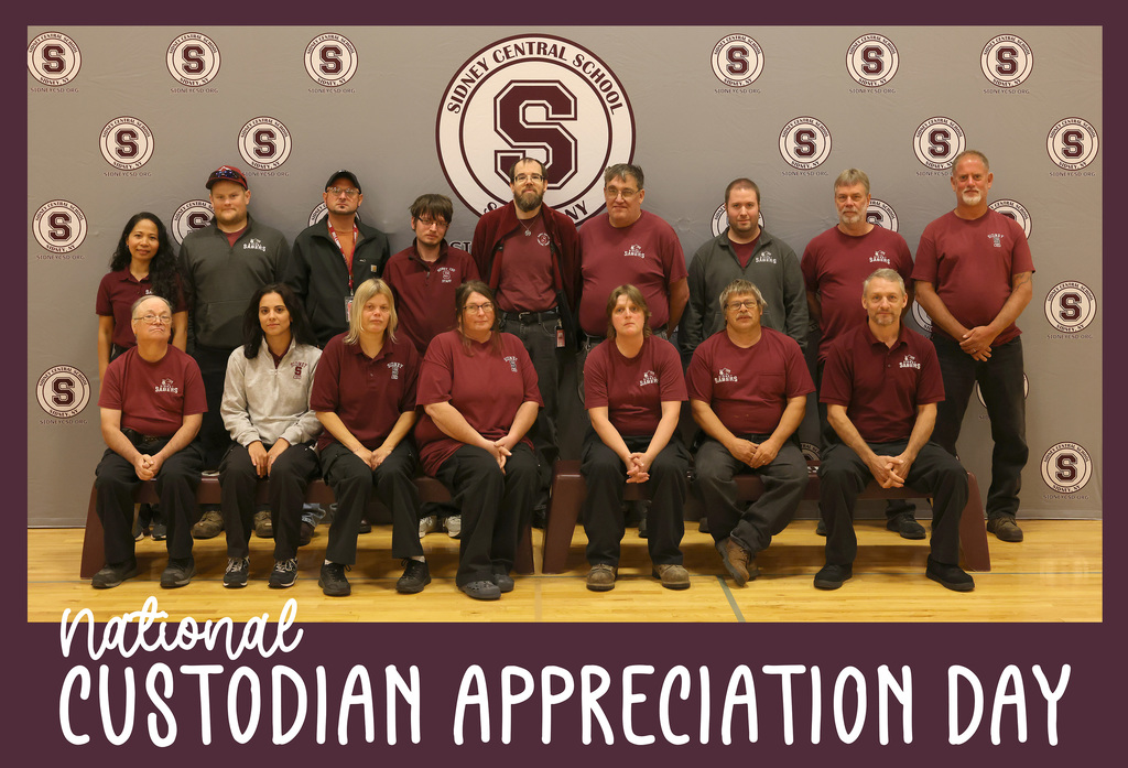 Sidney CSD custodial staff