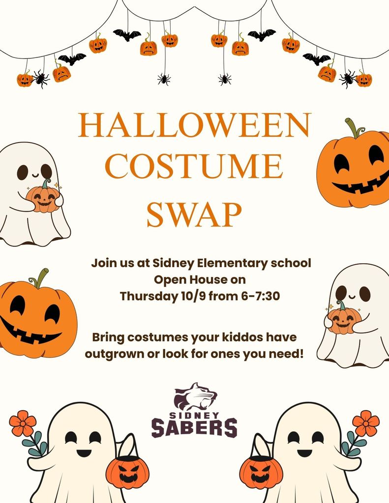 Halloween costume swap information