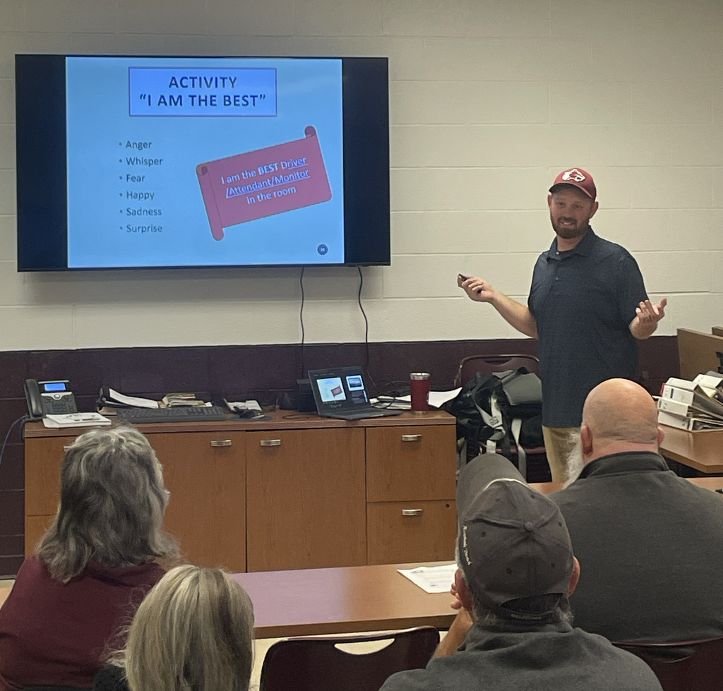 Brian Knapp speaking to transportation department
