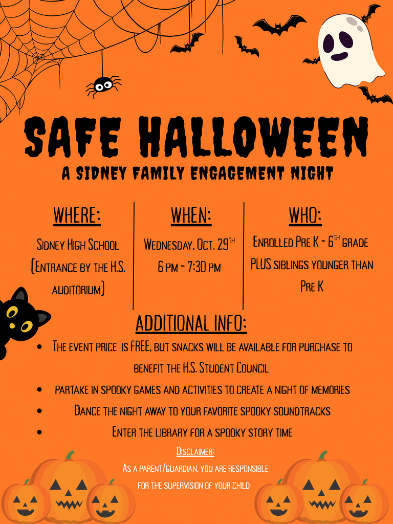 Safe Halloween graphic