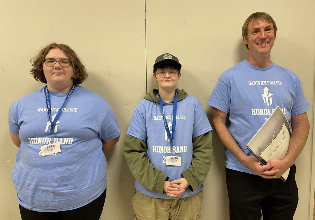 Sidney students as part of the Honor Band. 