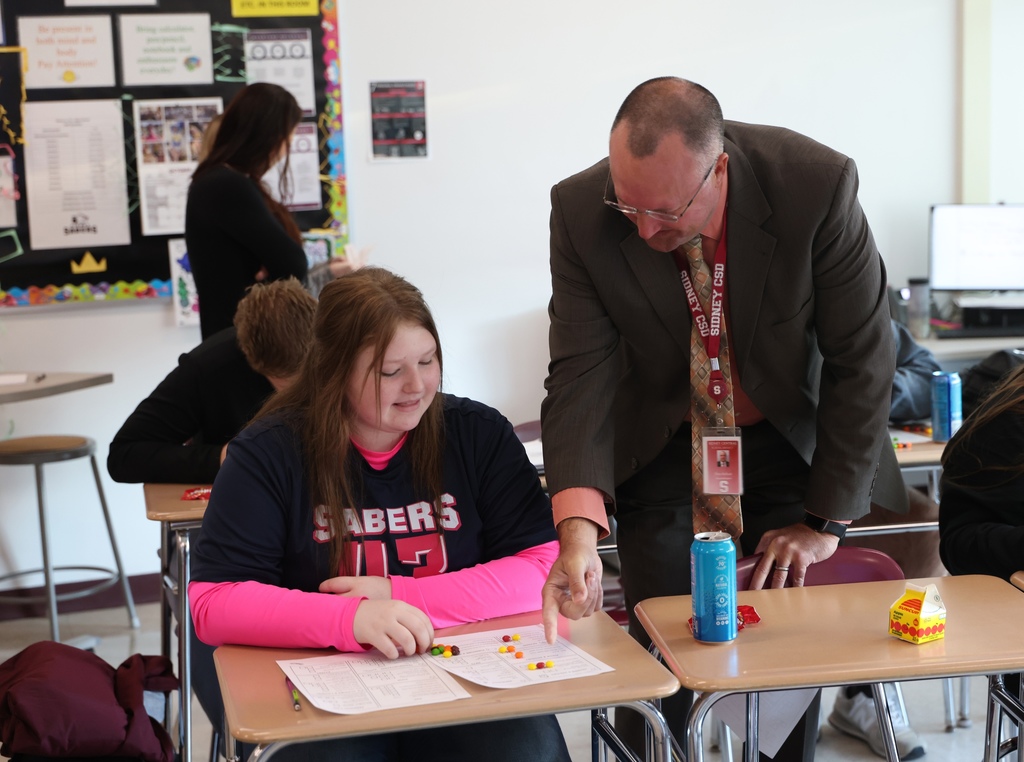 Students working in personal finance class 