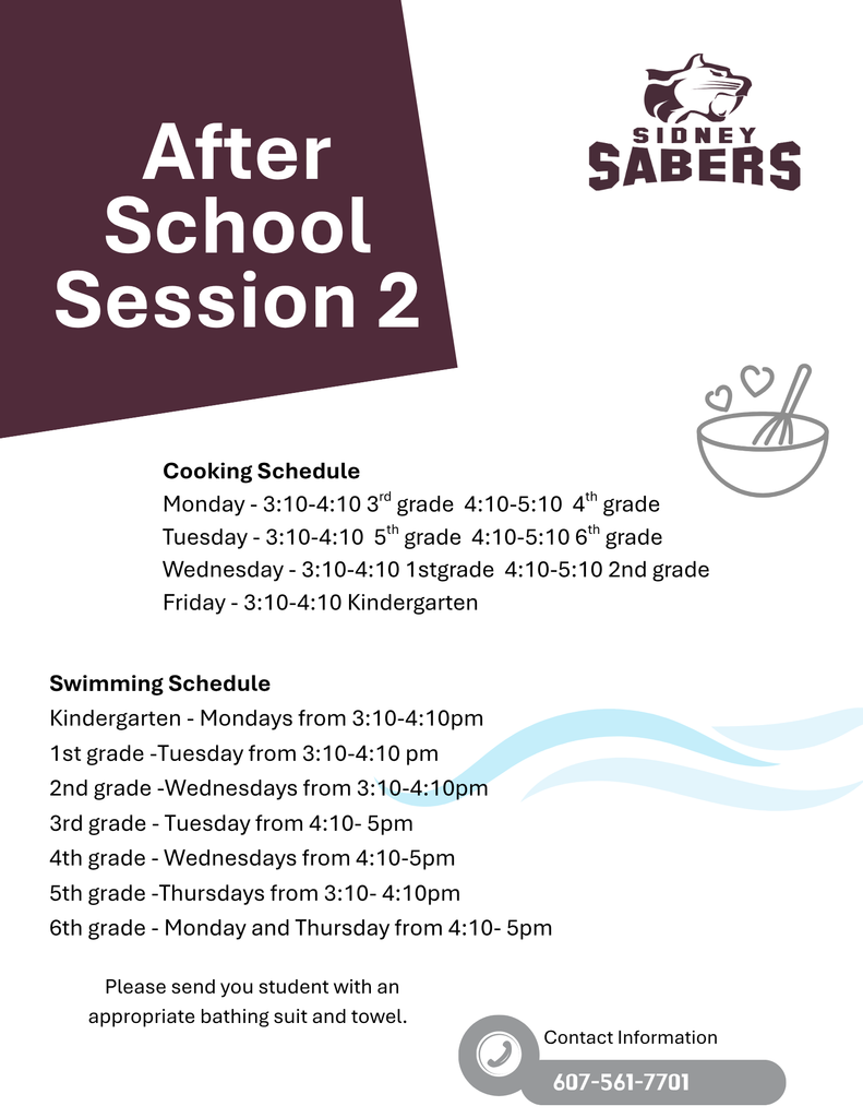 After-school enrichment info graphic