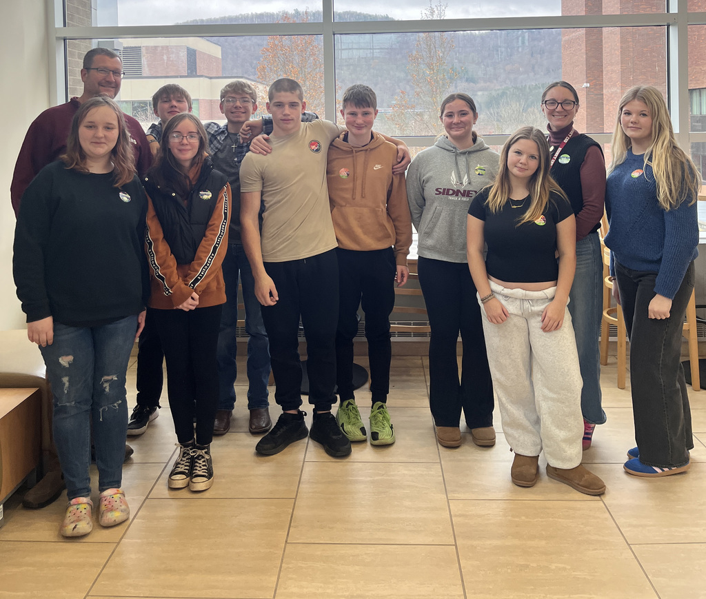 Sidney students at the SUNY Delhi event