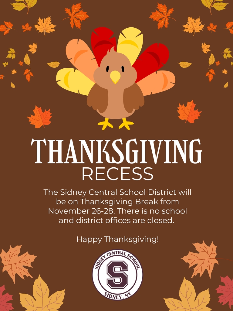 Thanksgiving recess info