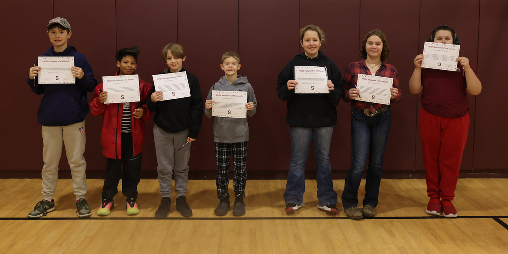 November PRIDE award winners