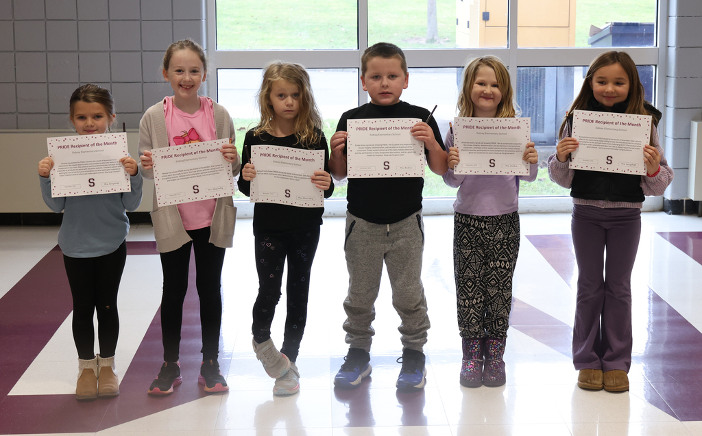 November PRIDE award winners