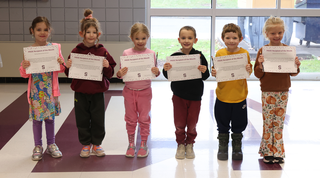 November PRIDE award winners