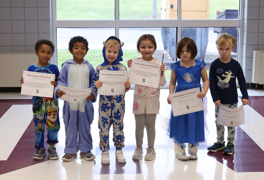 November PRIDE award winners