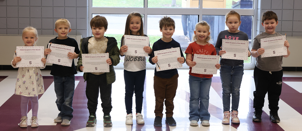 November PRIDE award winners
