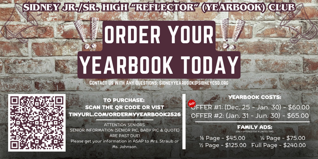 yearbook info graphic