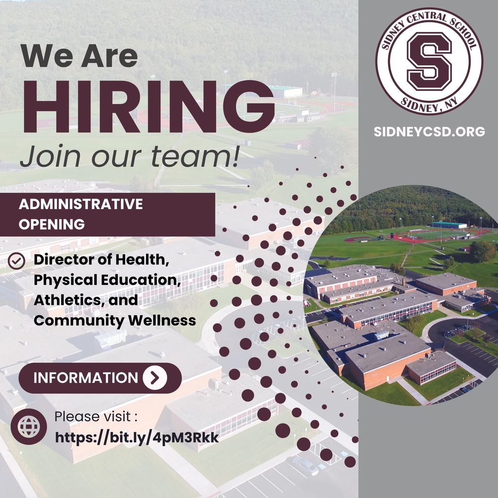 Info about job opening graphic