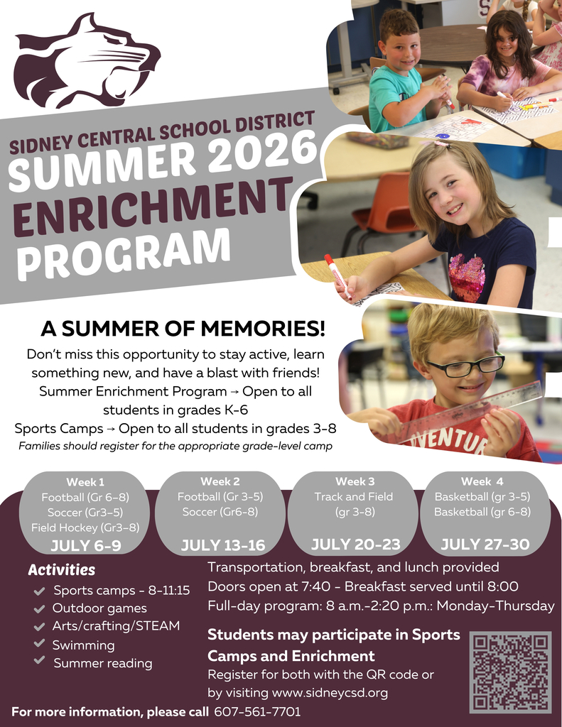 Flier for enrichment program