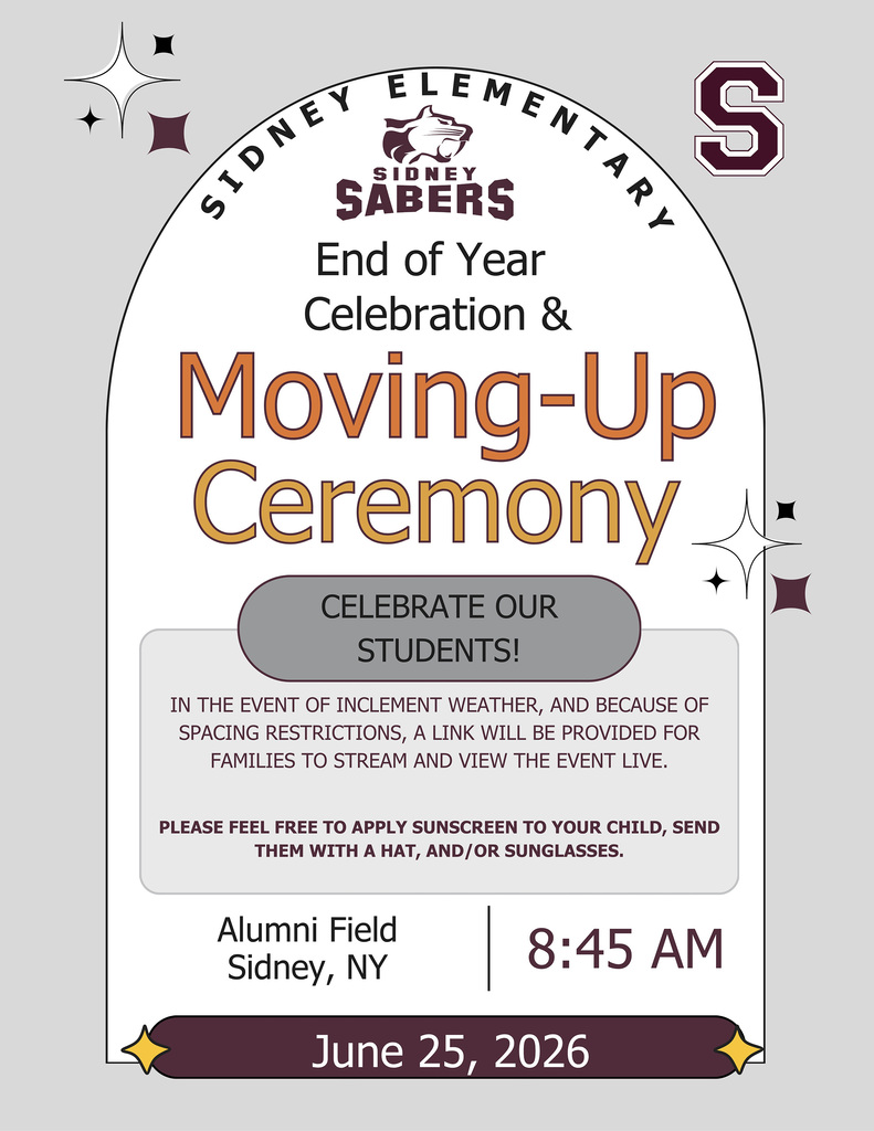 Moving-up ceremony info
