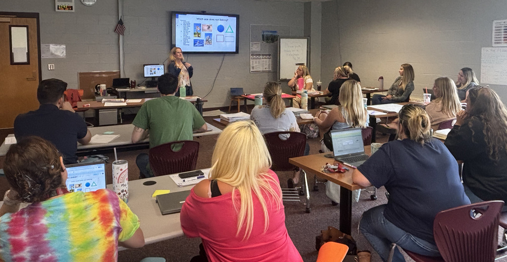 Teachers learning about Eureka Math 2