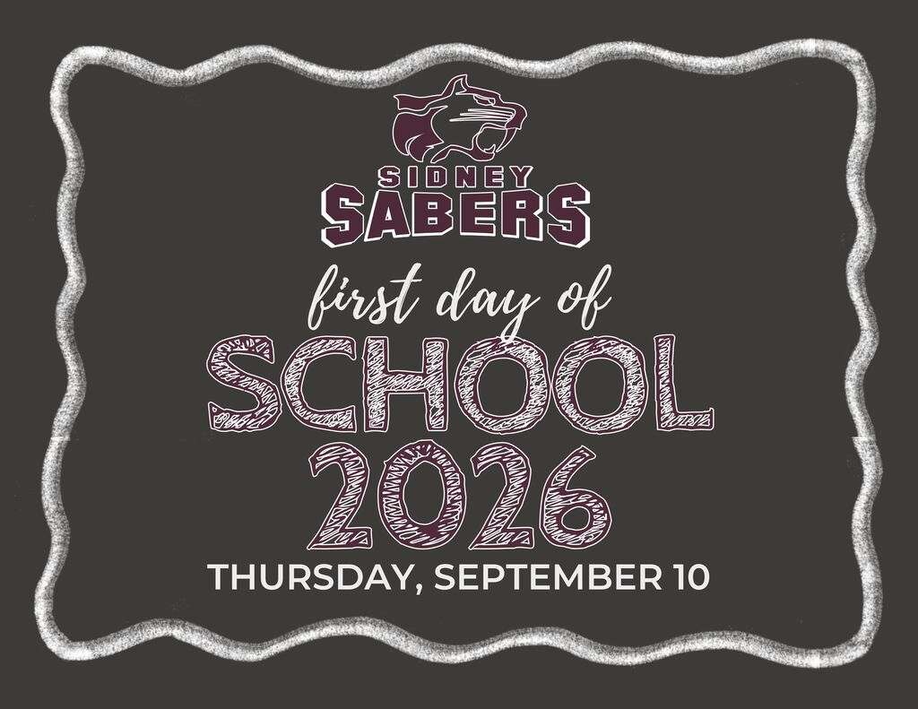 First day reminder graphic