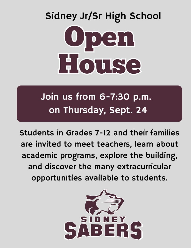Open house graphic