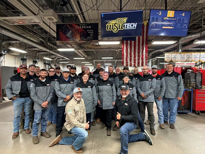 The welding class