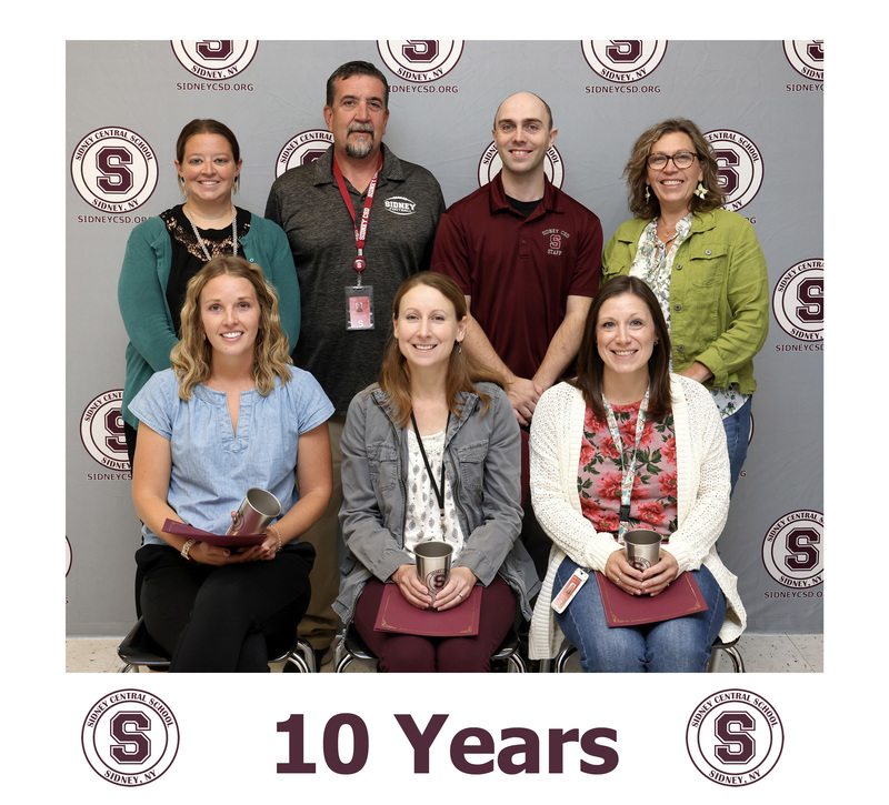 10 year service recipients