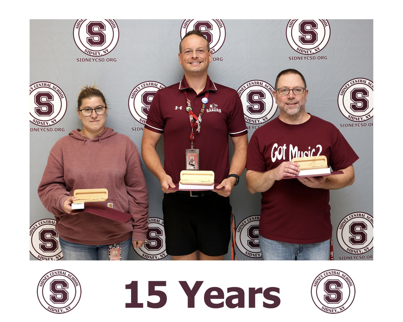 15 year service recipients