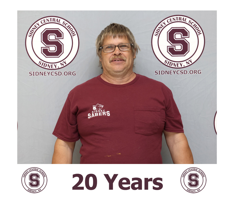 20 year service recipients