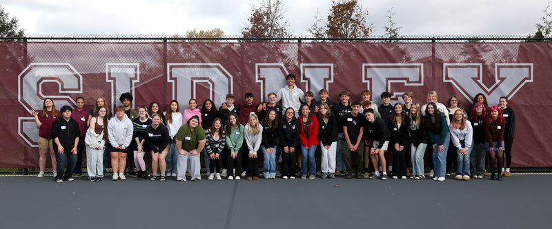 Sidney Students who took part in the leadership seminar