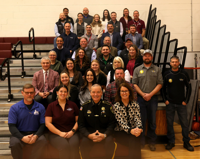 Group photo of career day presenters