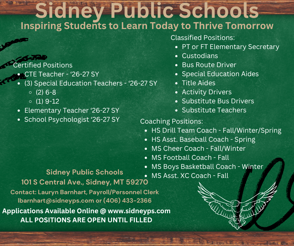 SPS Now Hiring