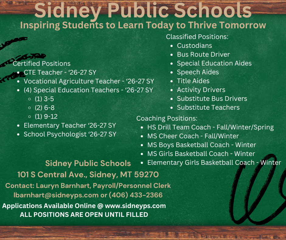 SPS Now Hiring