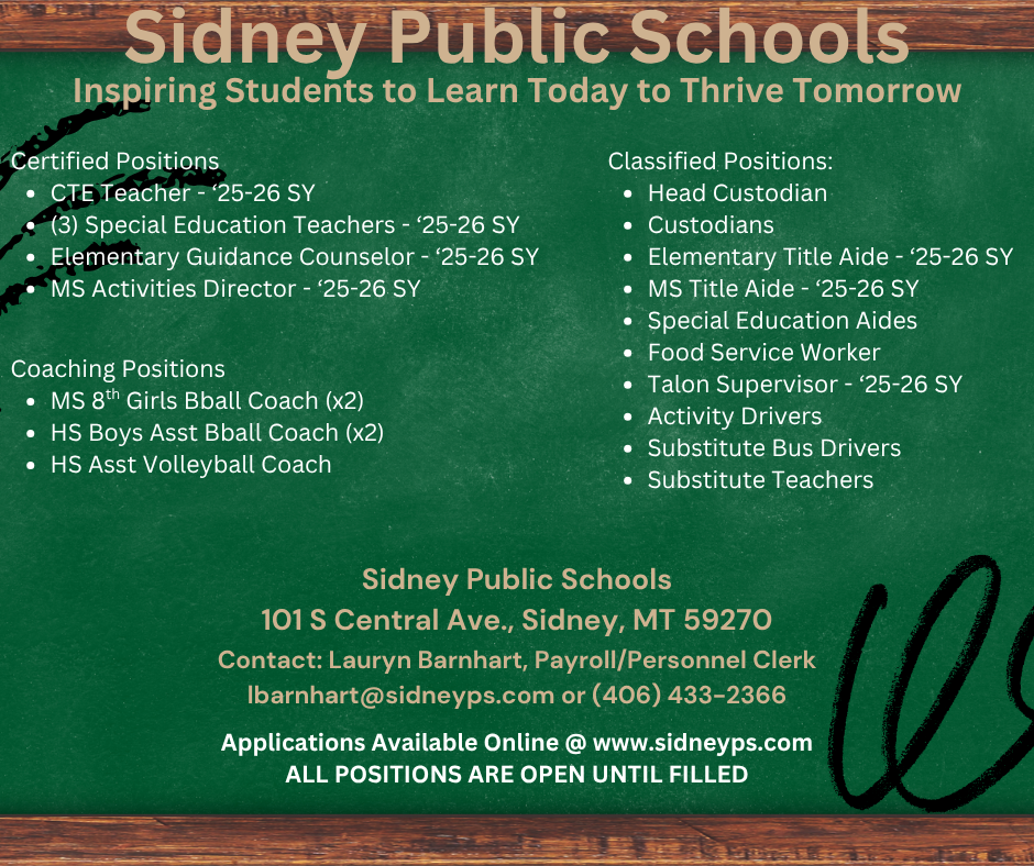 SPS Now Hiring
