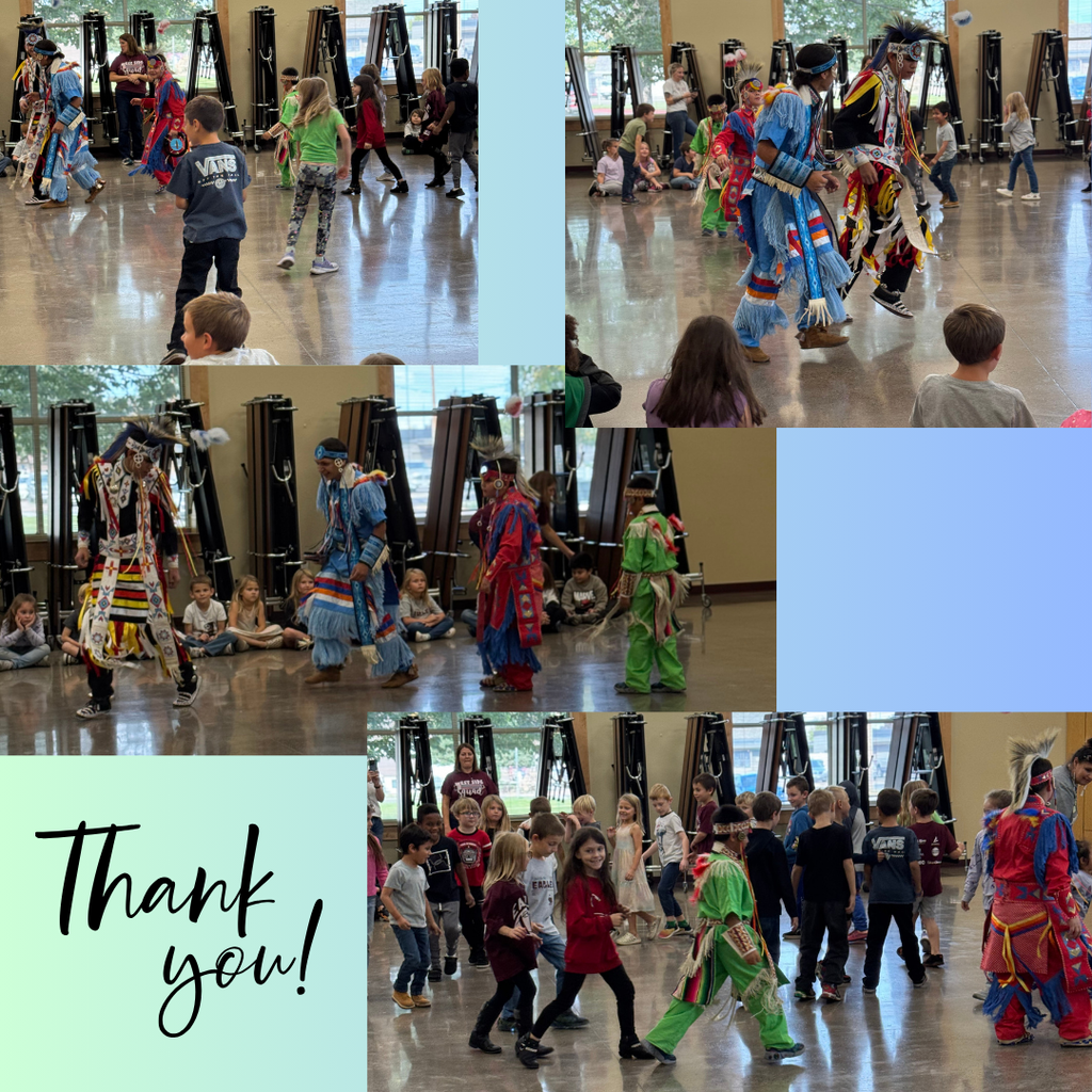 Thank you to the Native American Dancers