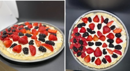 Fruit pizza