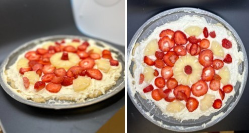 Fruit pizza