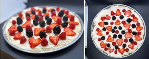 Fruit pizza
