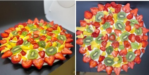 Fruit pizza