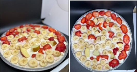 Fruit pizza