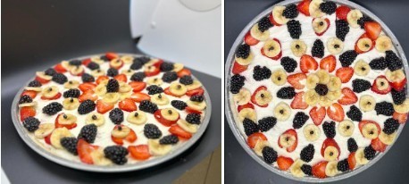 Fruit pizza