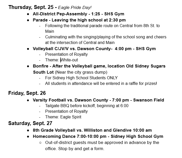 Homecoming Week 2