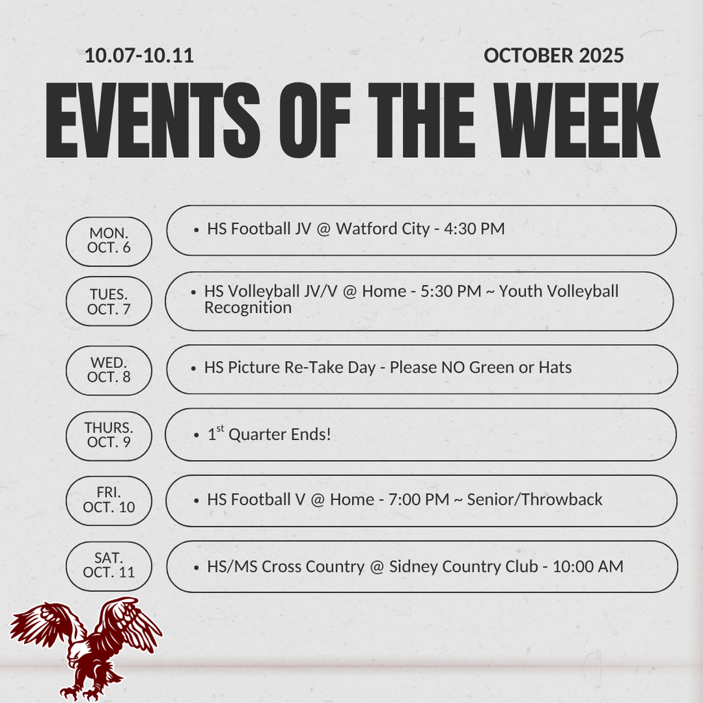Events of the week