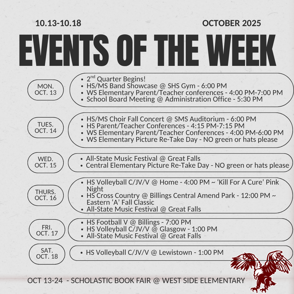 Events of the week