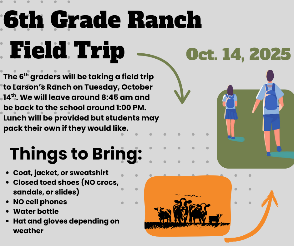 6th grade ranch field trip