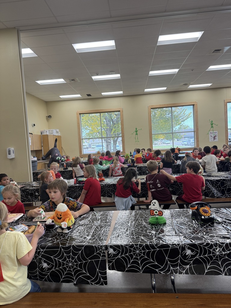 2nd Graders in red for red ribbon week