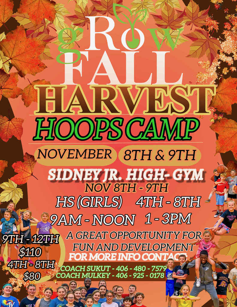 Grow Fall Harvest Hoops Camp