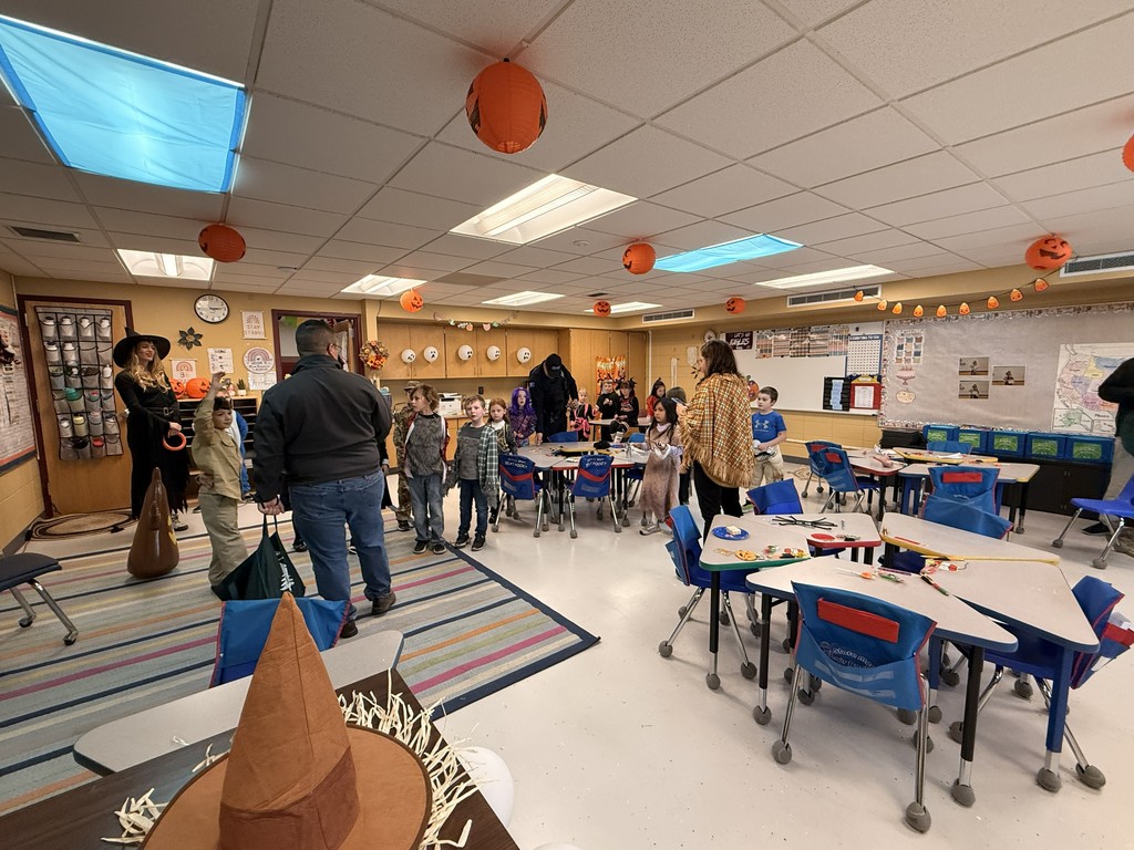 Police talked to students about Red Ribbon Week and handed out candy at West Side