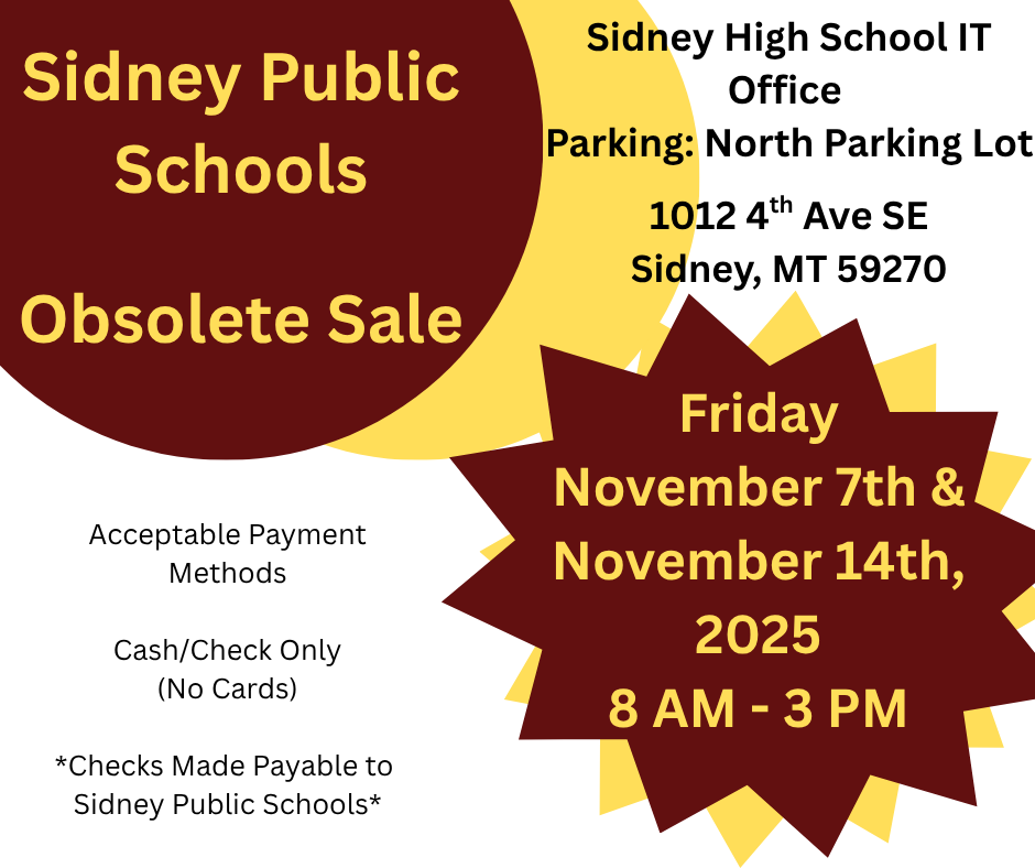 Obsolete Sale from the SHS IT Office