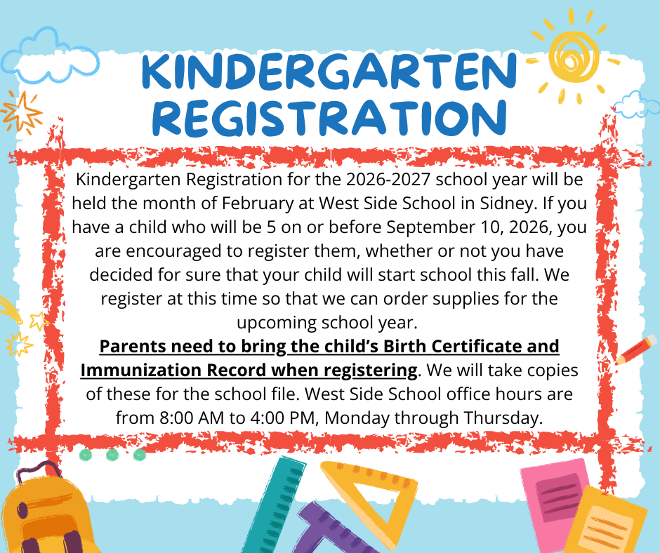 Kindergarten Registration Information